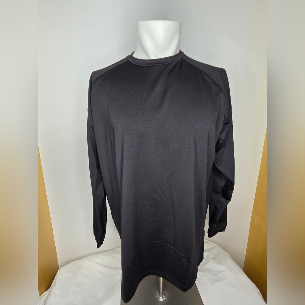 West marine Size M Men Black Long Sleeve "Captain Tee" Shirt